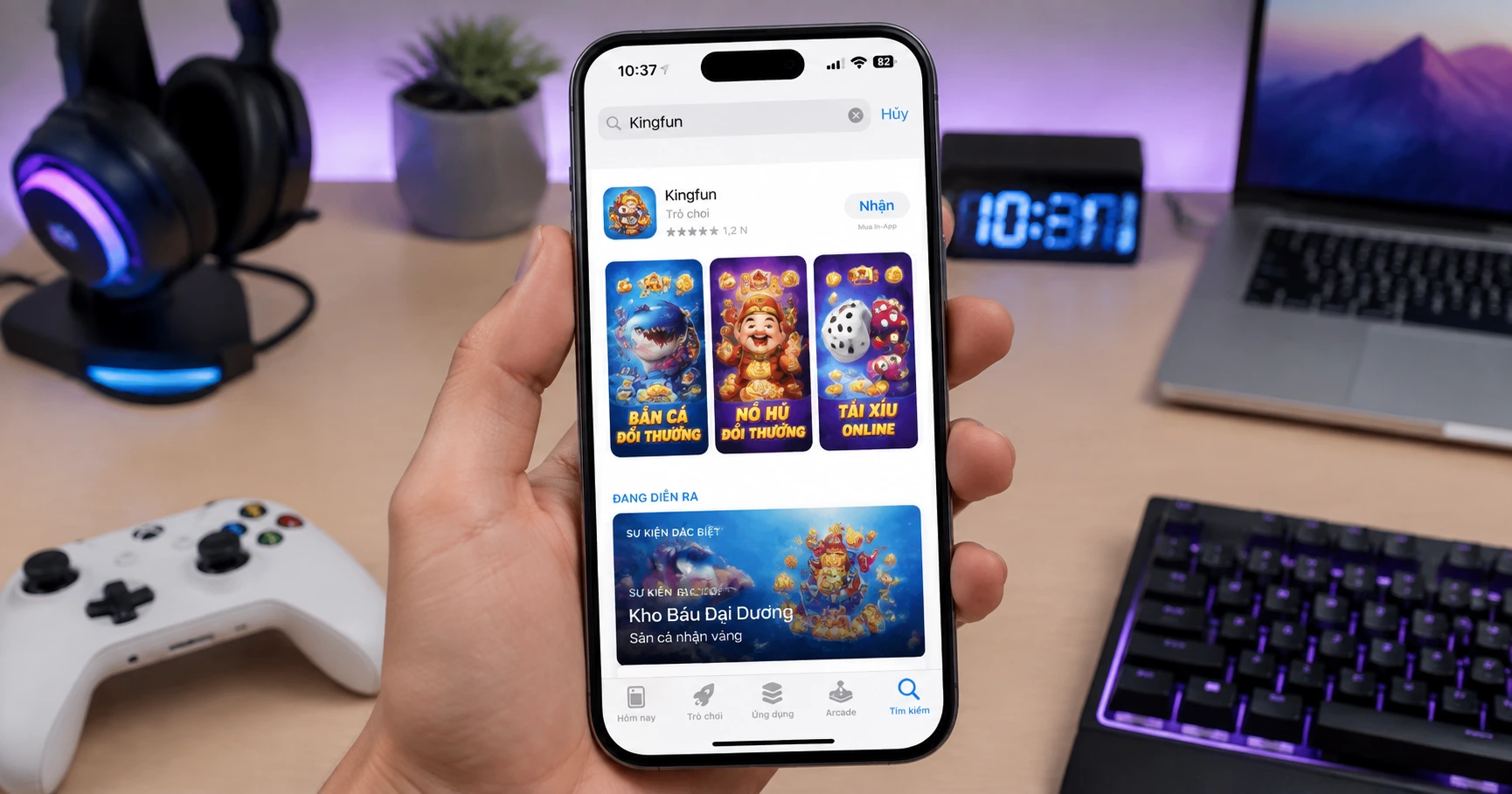 Hướng Dẫn Chi Tiết Cách tải game kingfun cho ios mới nhất - image 2